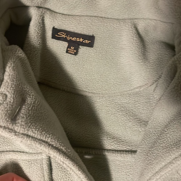 Shinestar Fleece Shacket - Picture 5 of 5